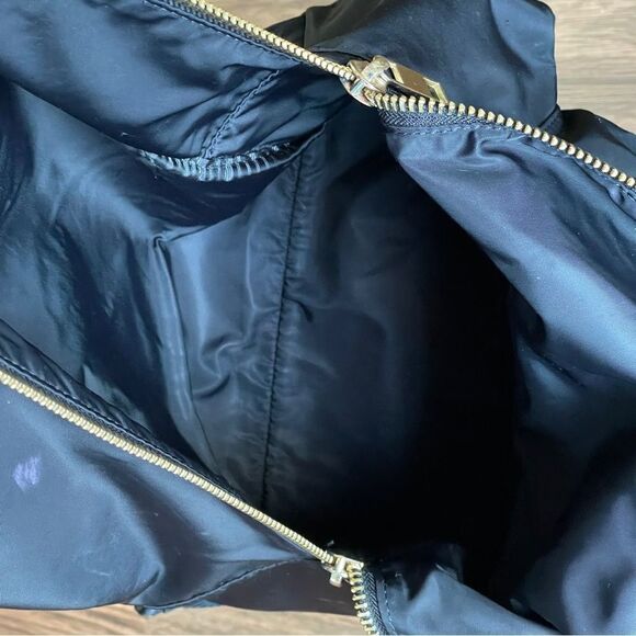 Stoney Clover Classic Backpack With Customized Fuzzy Heart Decals Gold Hardware - Picture 16 of 16